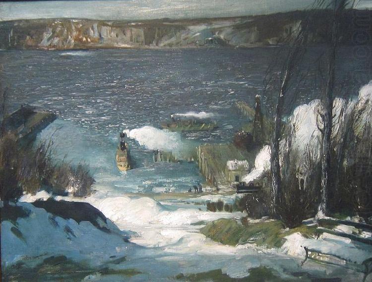 George Wesley Bellows North River china oil painting image